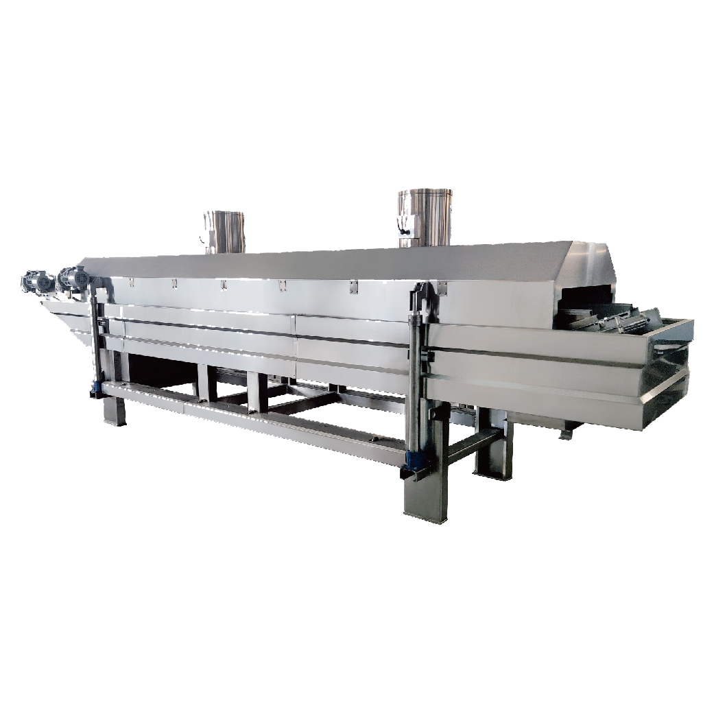 網帶式連續油炸機